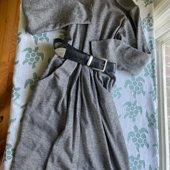 TJuniors dress size 3 knee length with belt VINTAGE - Picture 1 of 14